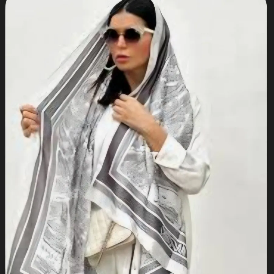 شال سیلک ابریشم