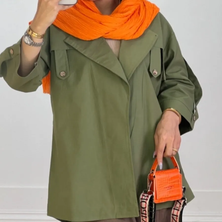 مانتو کتی زنانه لینن