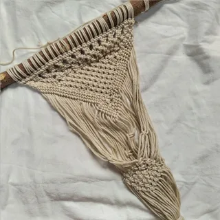 دو عدد آویز مکرومه