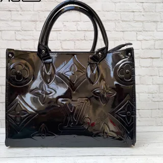 کیف بزرگ چرم ورنی
