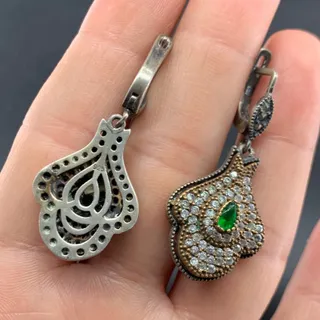 گوشواره نقره ترک