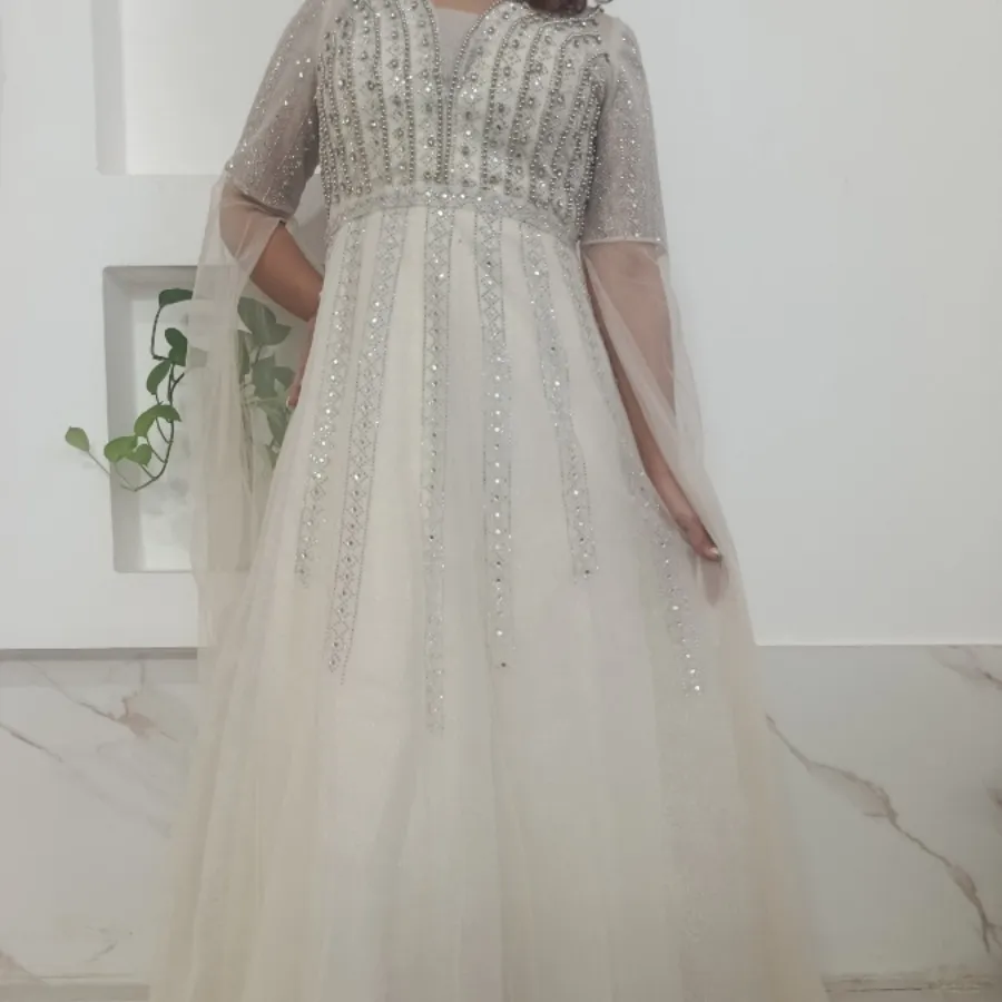 لباس مجلسی نباتی روشن