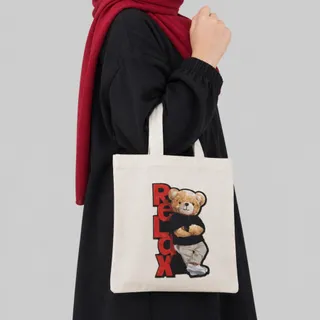کیف پارچه ای طرح تدی