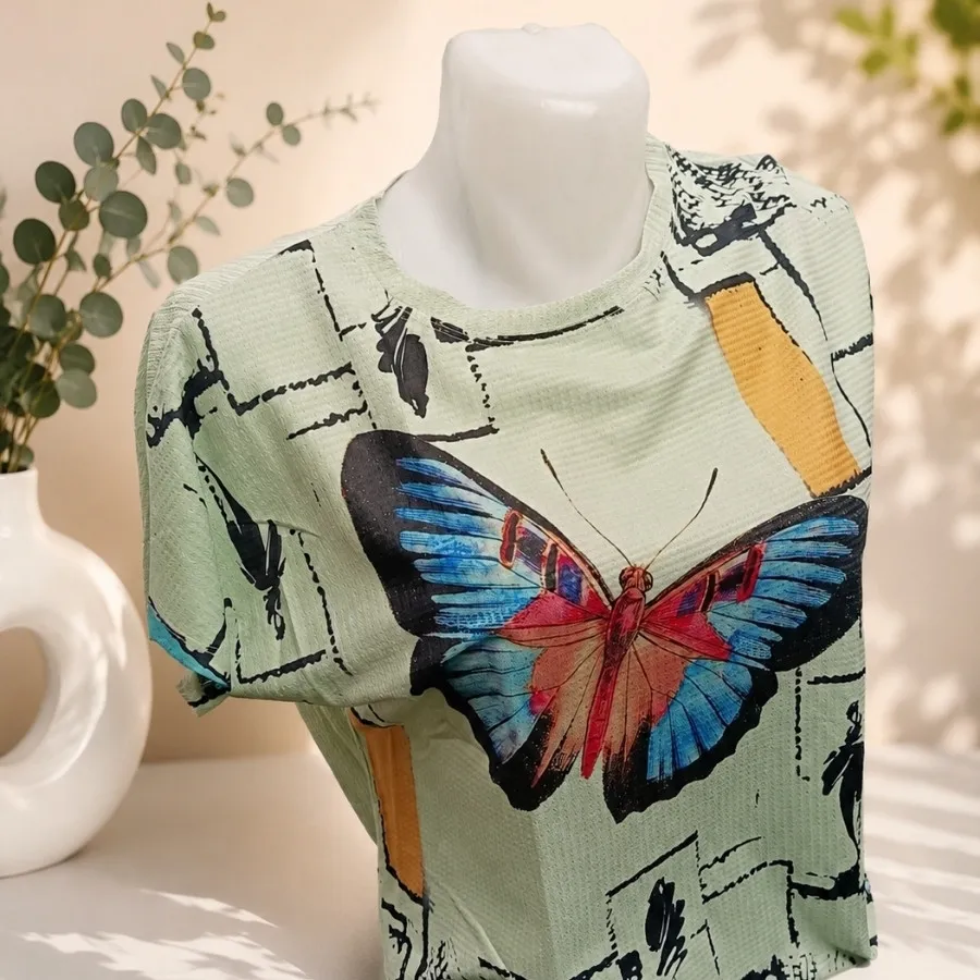 تیشرت پروانه ای