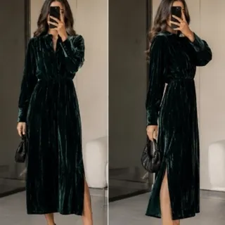 پیراهن مخمل وارداتی