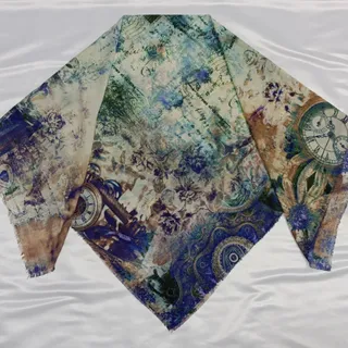 روسری نخی قواره بزرگ
