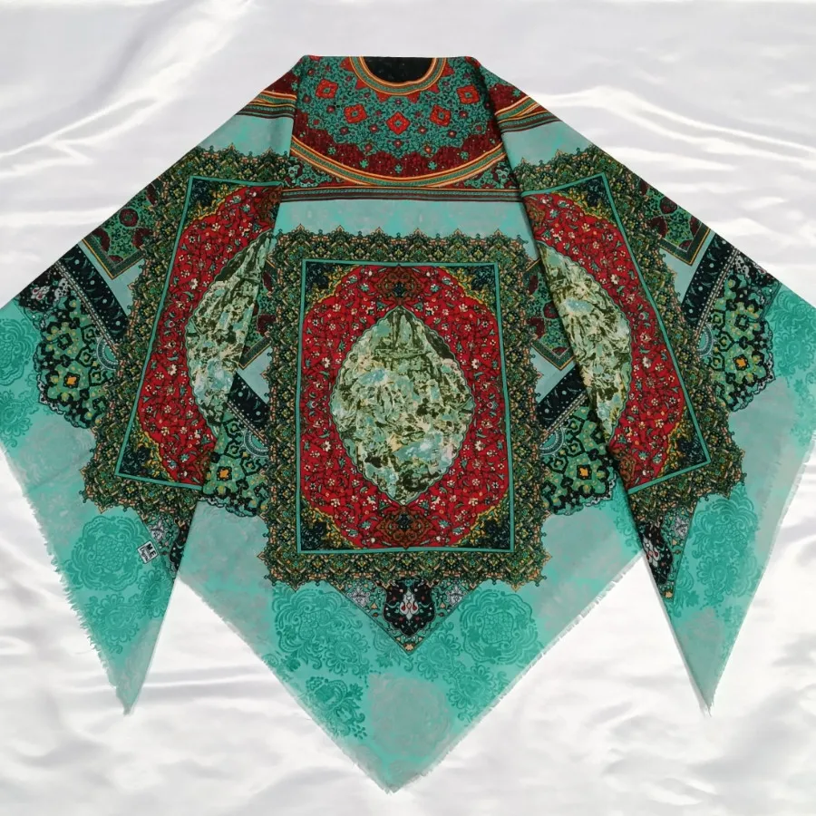 روسری نخی قواره بزرگ