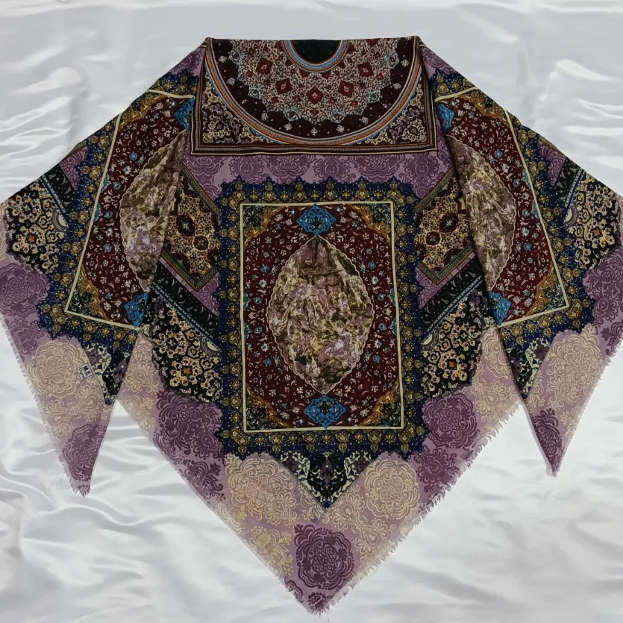 روسری نخی قواره بزرگ