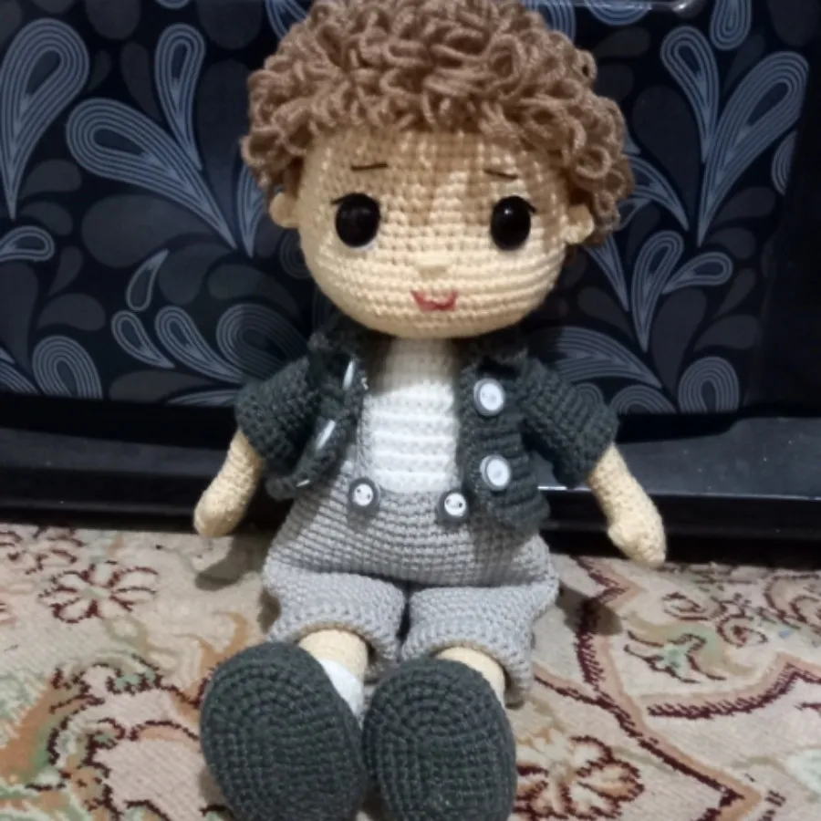 عروسک دست بافت