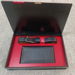 ست کیف و کمربند نوین چرم