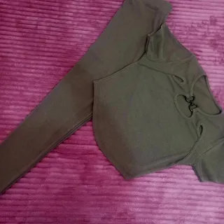 ست کراپ و شلوار