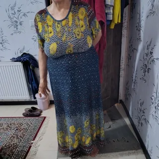 پیراهن بلند تو خونه ای