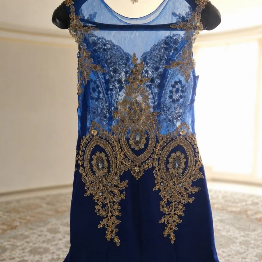 لباس مجلسی سنگدوزی شده