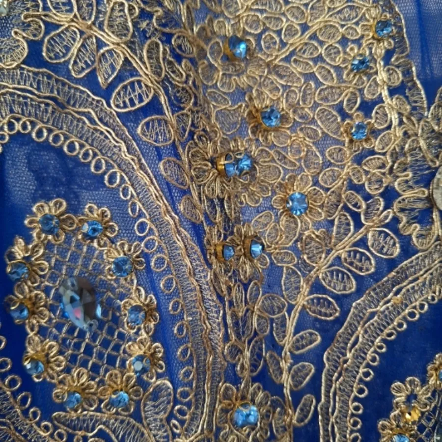لباس مجلسی سنگدوزی شده