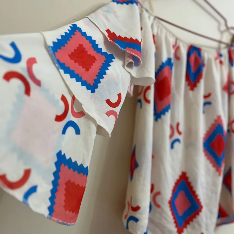 آف شولدر بلوز مجلسی