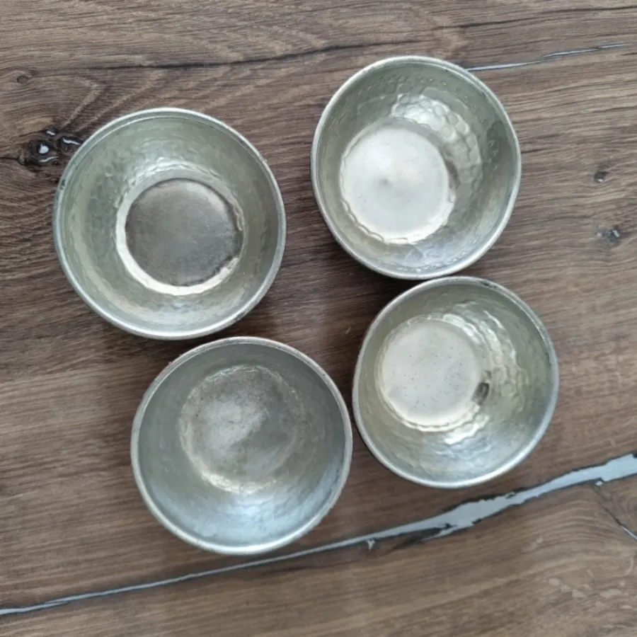 پیاله  چکشی مسی