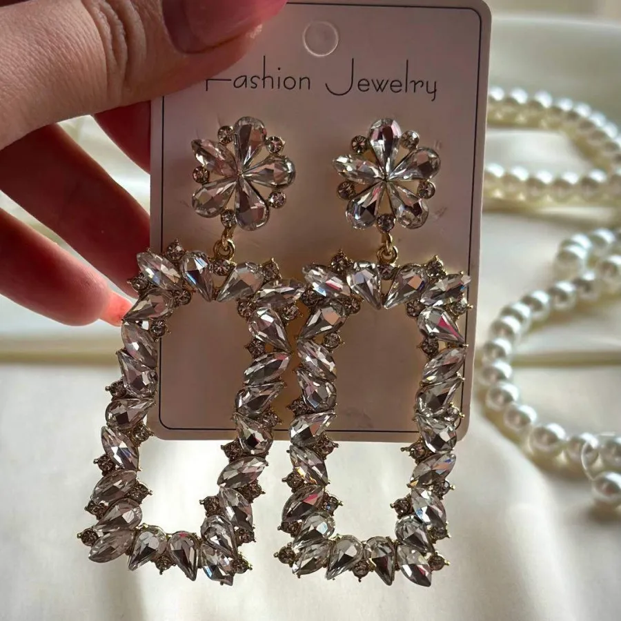 گوشواره رنگی مجلسی