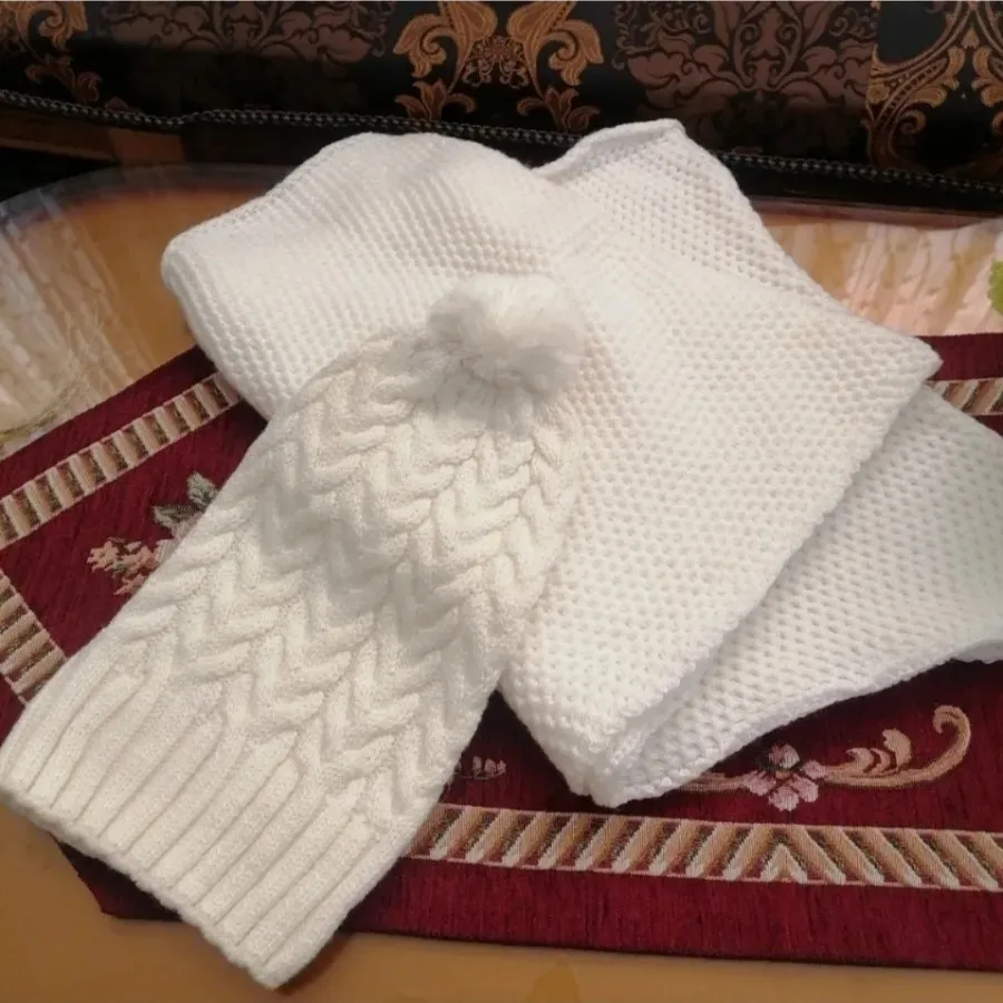 کلاه شال گردن ست