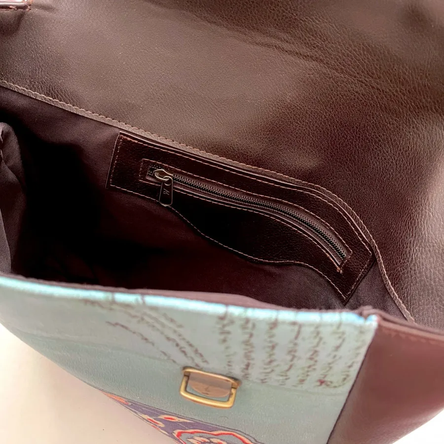 کیف چرم مخمل