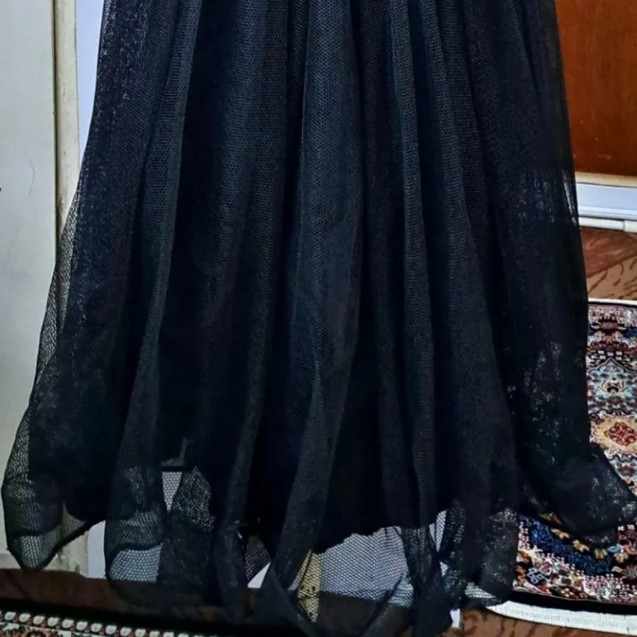 پیراهن مجلسی تور سنگدوزی