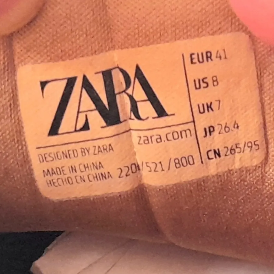 کتونی مردانه زارا مشکی