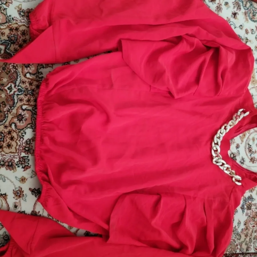 شومیز مجلسی قرمز