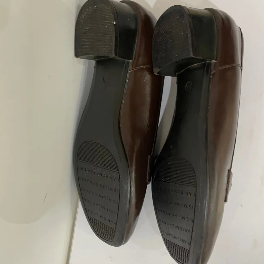 کفش مارال چرم قهوه ای