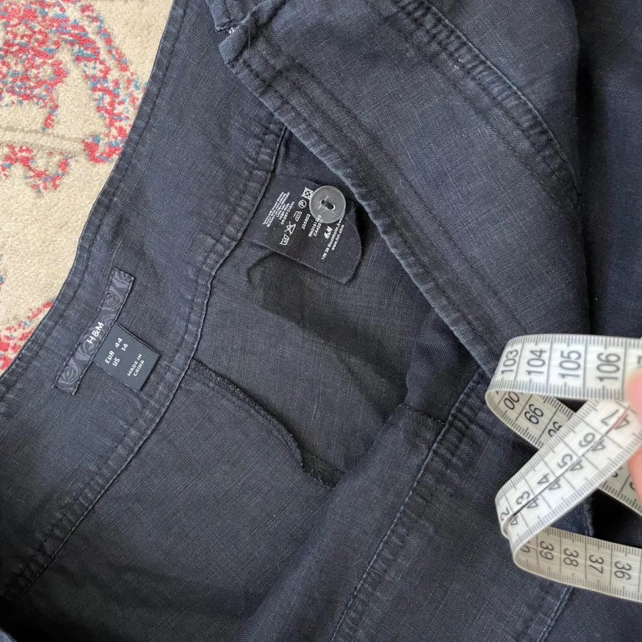 شلوار لینن h&m