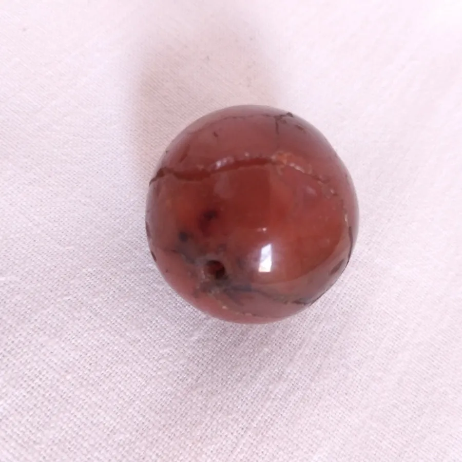 گوی و مهره سنگ عقیق معدنی