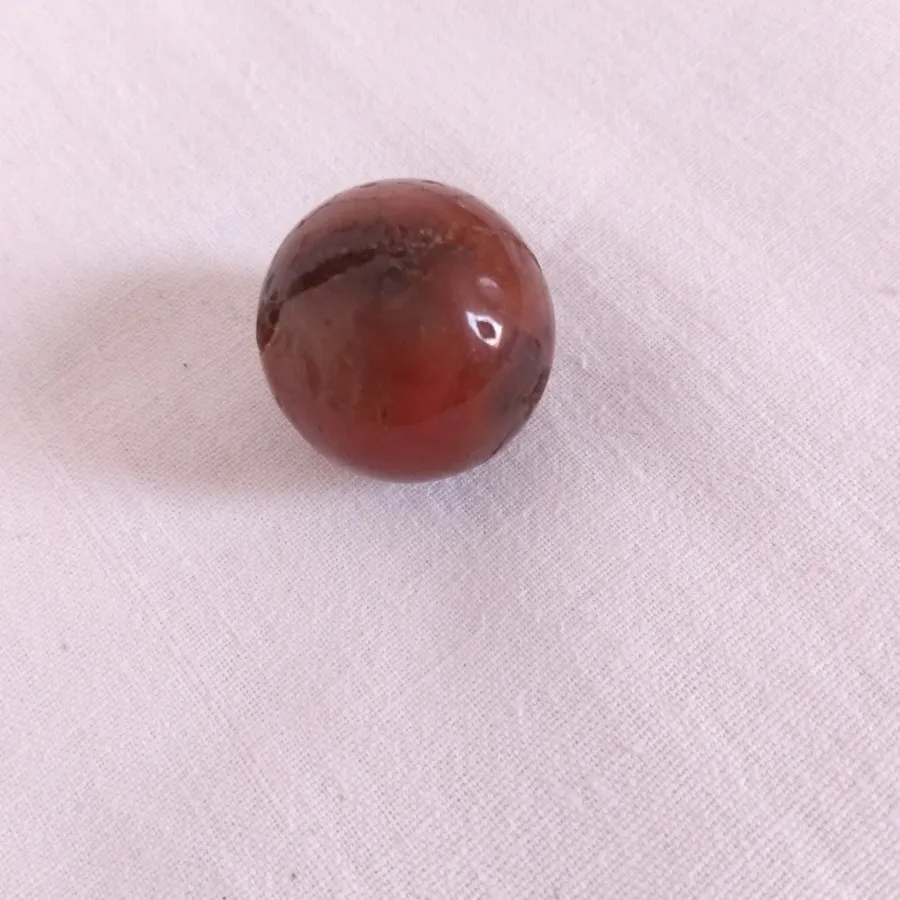 گوی و مهره سنگ عقیق معدنی