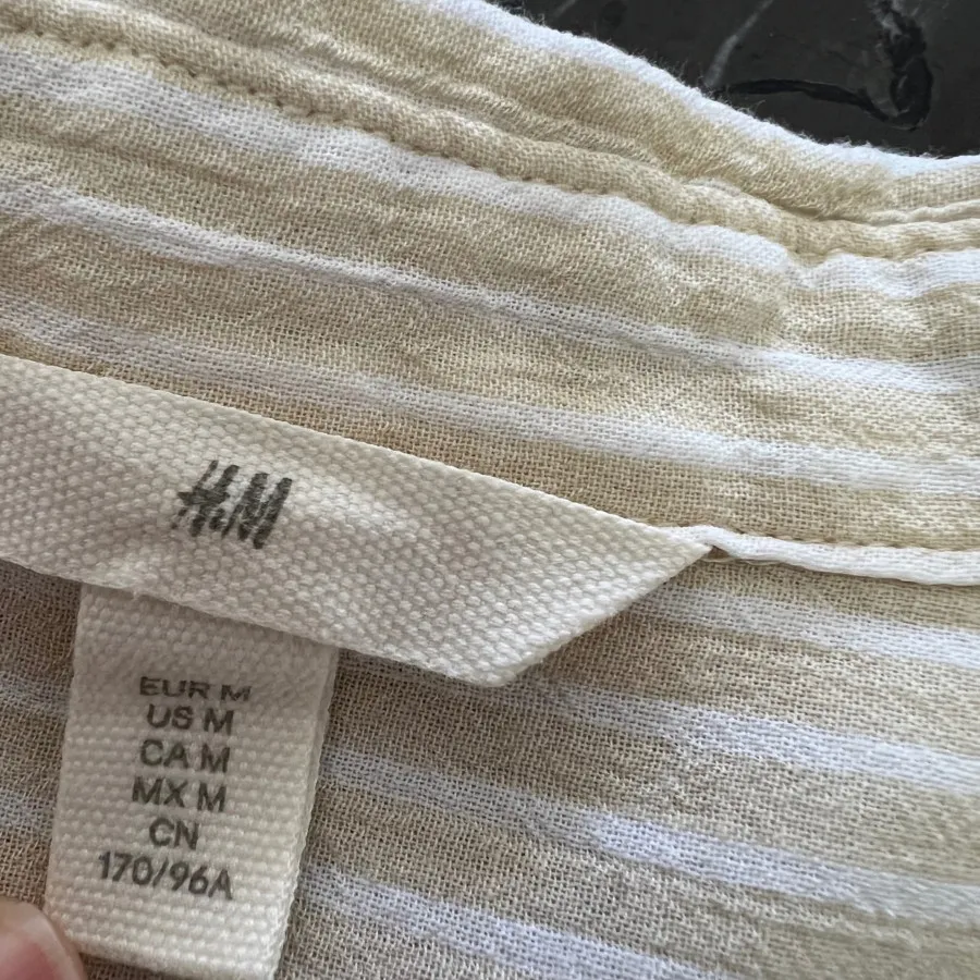 پیراهن لینن h&m