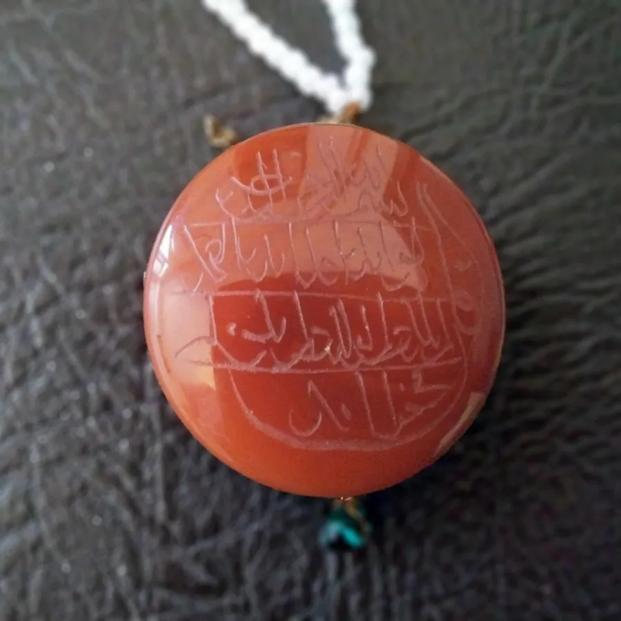 آویز عقیق پاکستانی