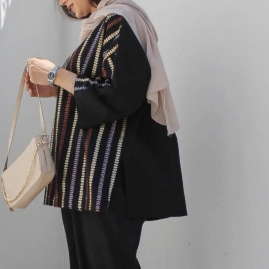 مانتو سوزن دوزی