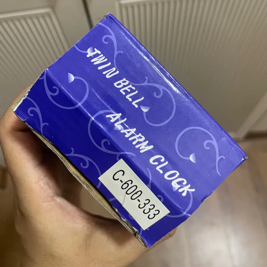 ساعت رومیزی فلزی