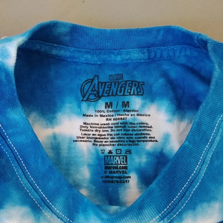 تیشرت اورجینال marvel