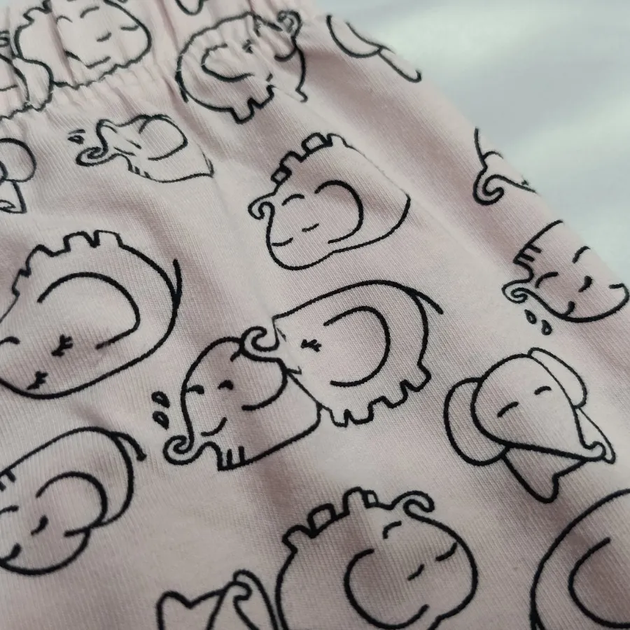 تاپ و شلوارک نخ پنبه CC