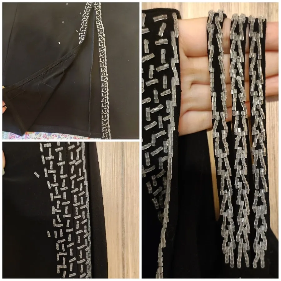 پیراهن مجلسی کار شده