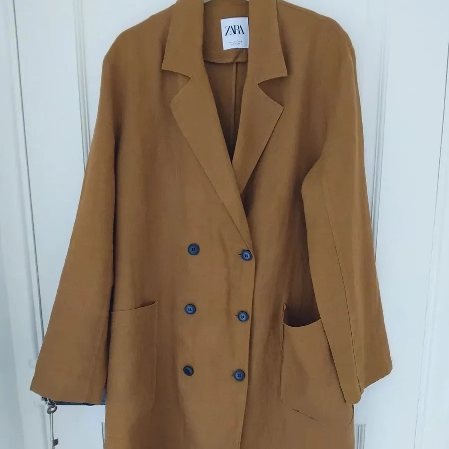 کت لینن زارا zara