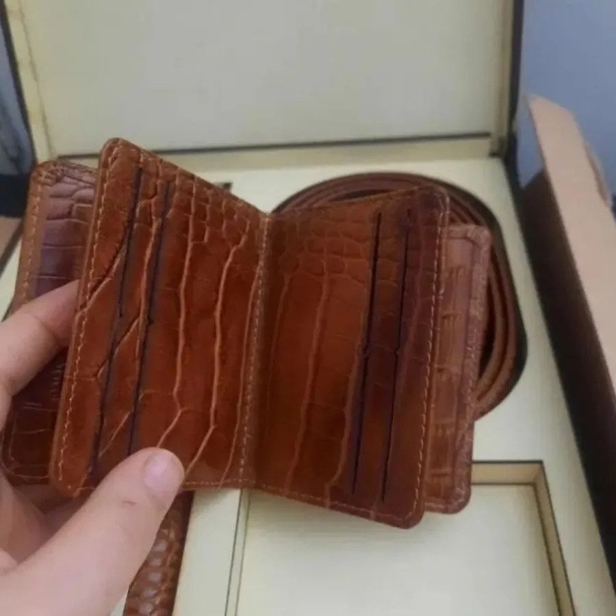 ست چرم کادویی مردانه