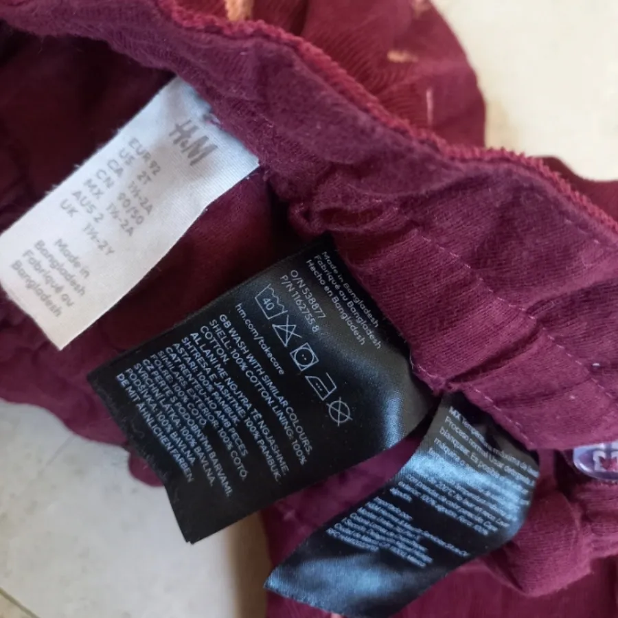 شلوار برند h&m