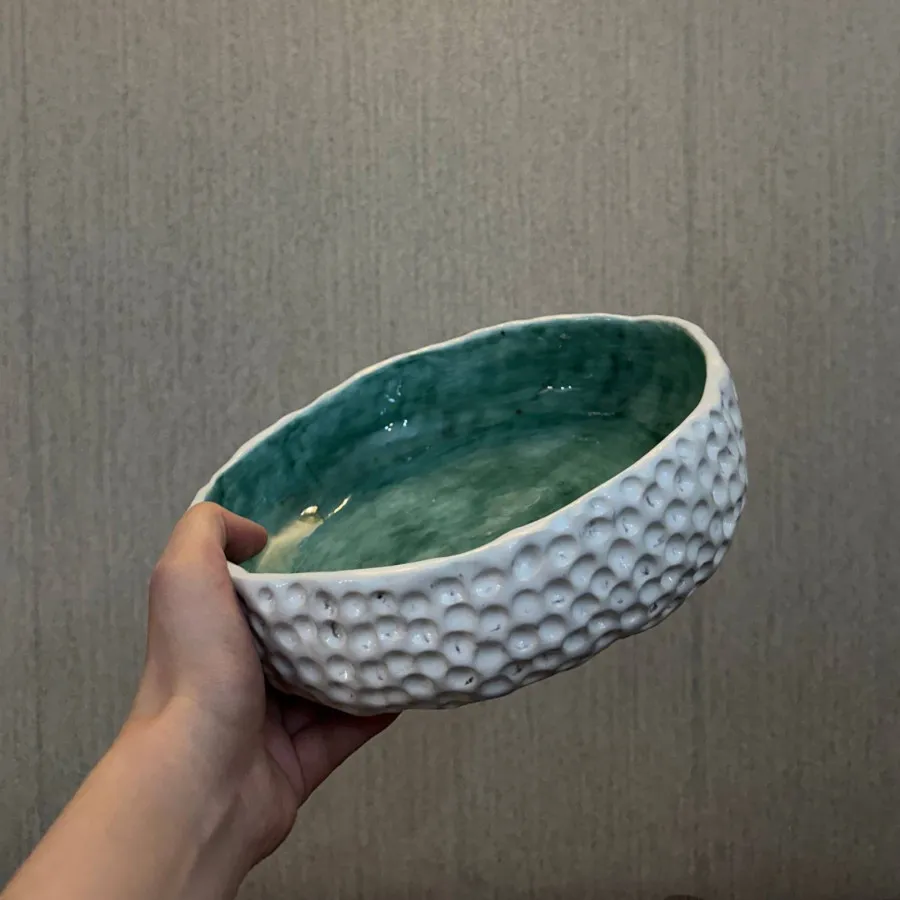 ظرف سرامیکی دست ساز