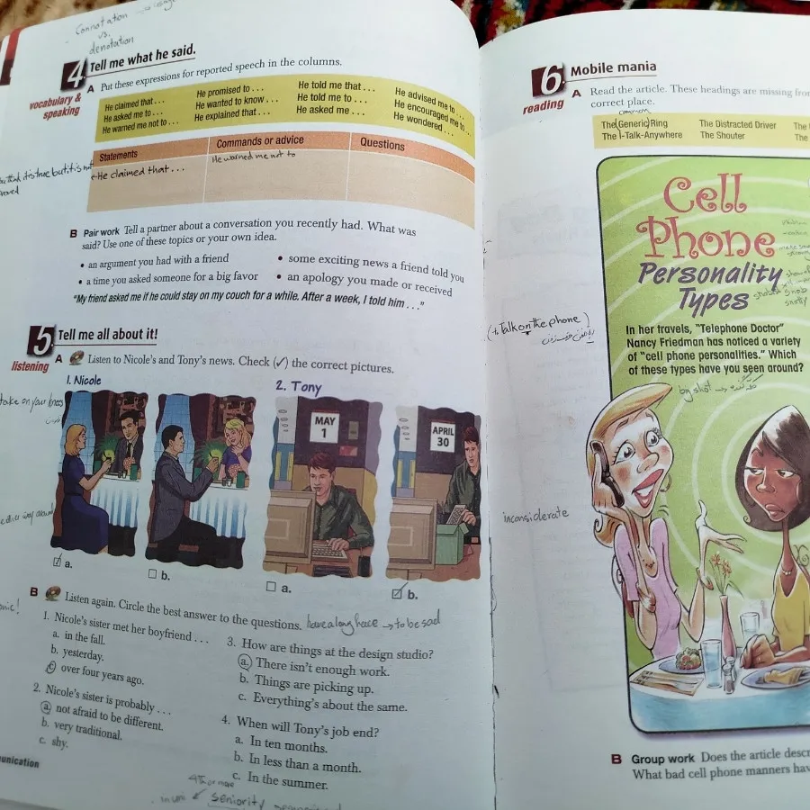 کتاب زبان