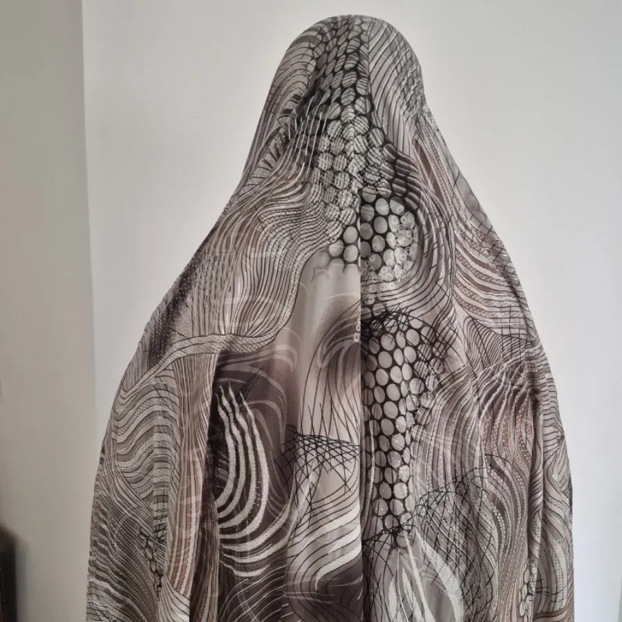 چادر مجلسی نقره کوب واردا