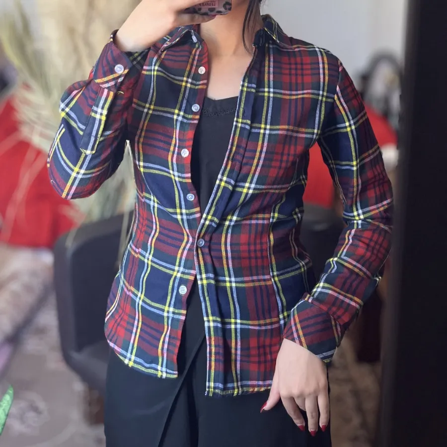 شومیز چهارخونه