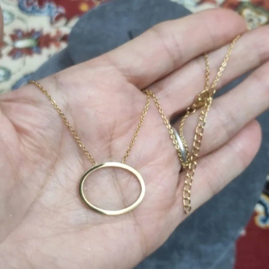 گردنبند مینیمال رنگ ثابت