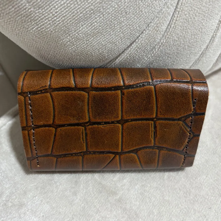 کیف کارت چرم دست دوز