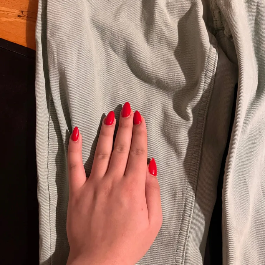 شلوار جین راسته مغز پسته