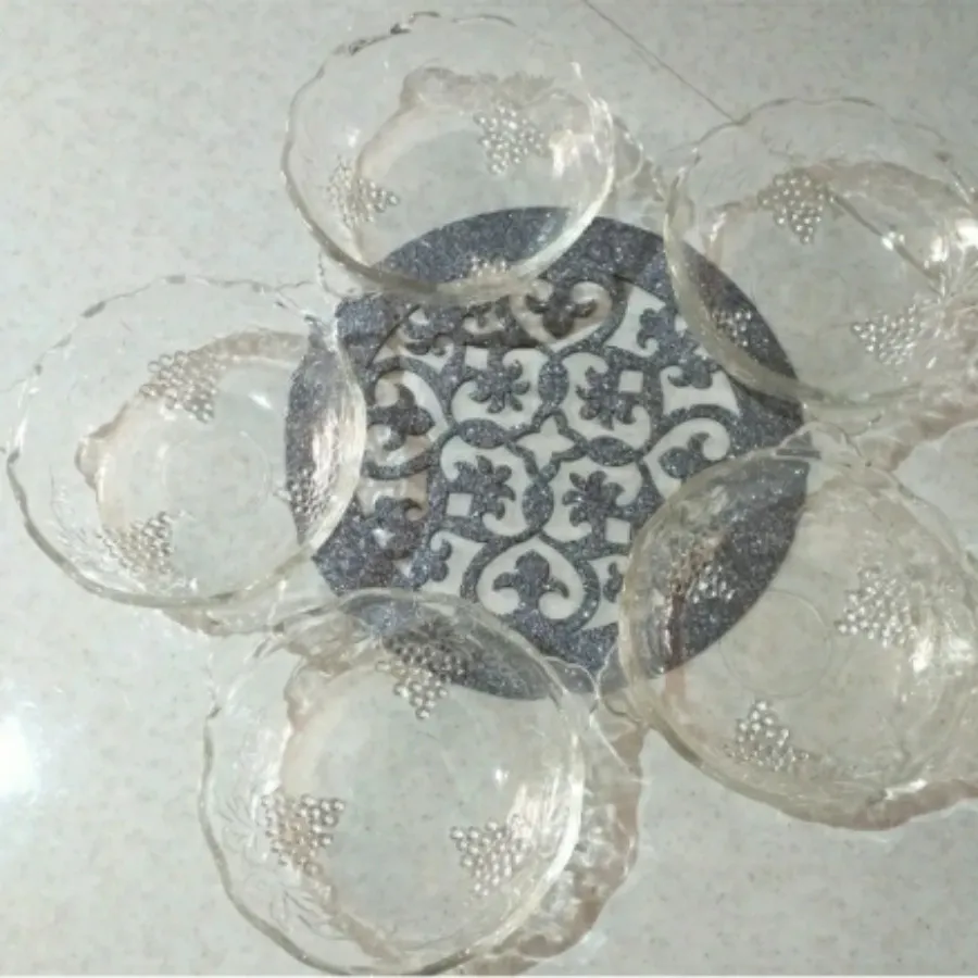 پیاله انار خوری کریستال