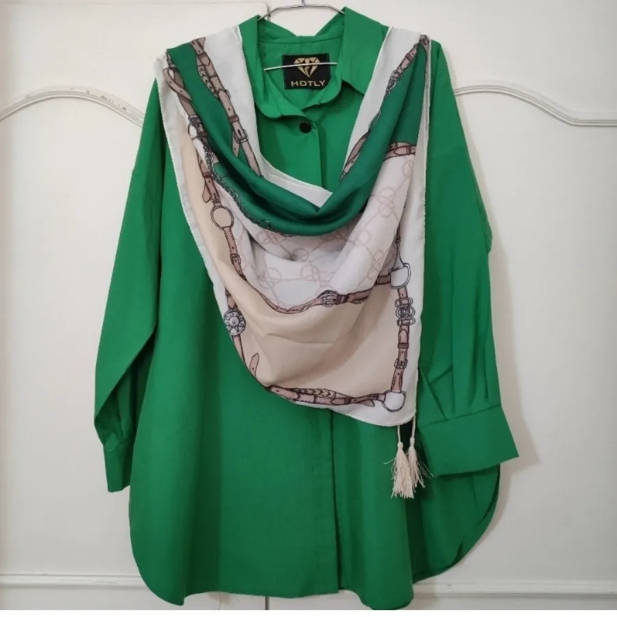 مانتو هاتلی سبز