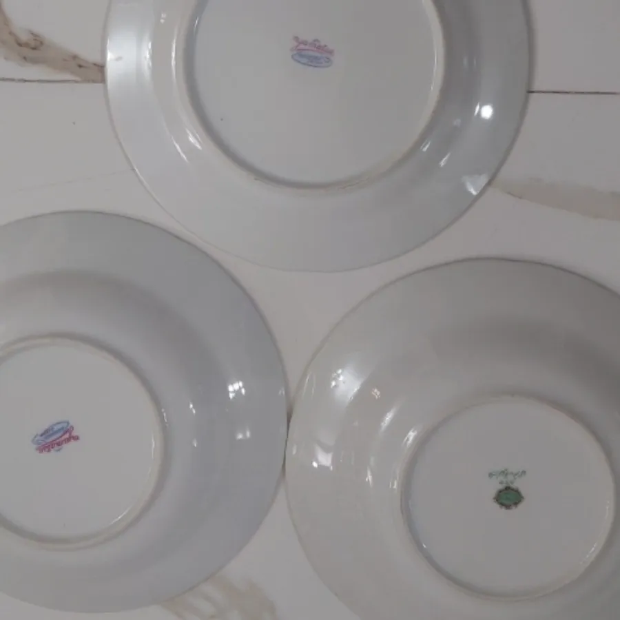 بشقاب برنج خوری گلسرخی